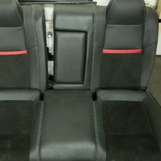 2013 SRT Challenger rear seat