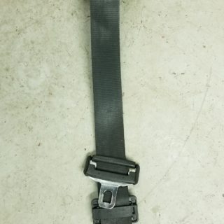 gen 2 black rh seat belt and retractor
