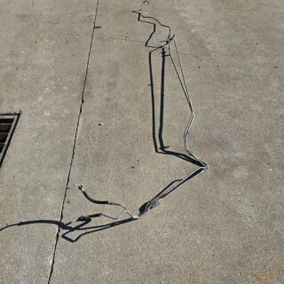 2010 ZR1 Corvette trans cooler lines