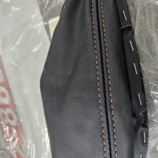 Gen.4 NIB Parking Brake Boot-Tan Stitching